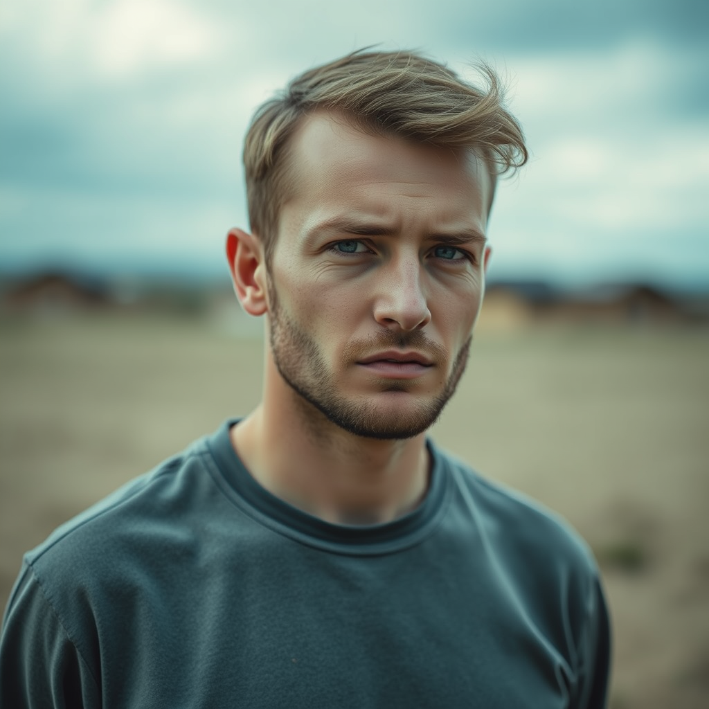 A guy from Ukraine, photography realism