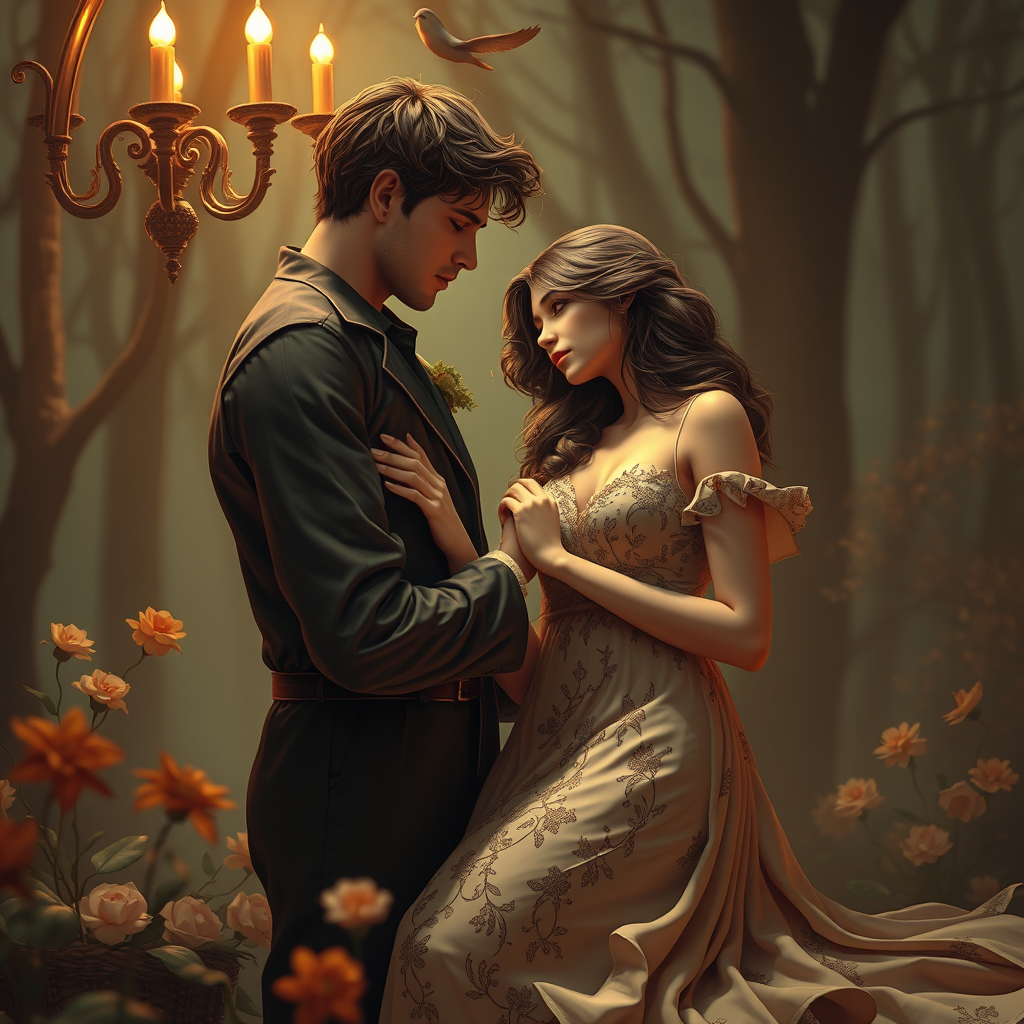 A girl tries to break up with a guy and embraces everything poetically. Negative: Humans, anatomically, should have all body parts! 2nd negative: The girl's relationship with the guy is falling apart! 3rd negative: People are ordinary people, a guy with a girl.