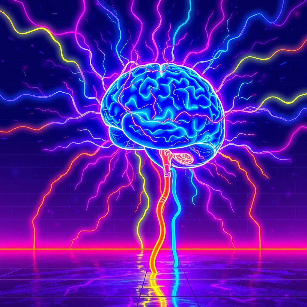 Draw a cover photo for the NeuroVizArt channel.