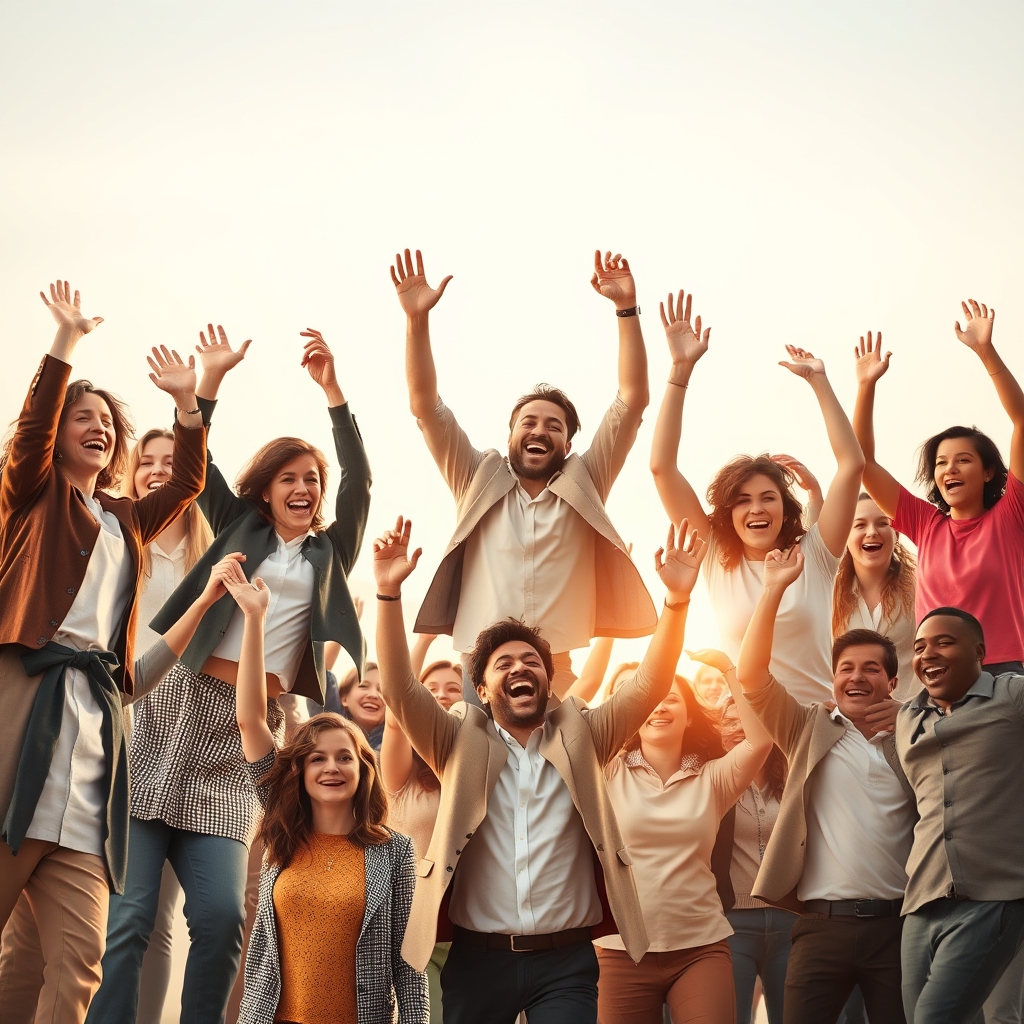 A montage of various individuals stepping up and taking charge of situations