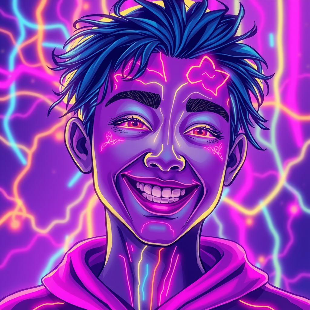 Draw a cover photo for the NeuroVizArt channel.