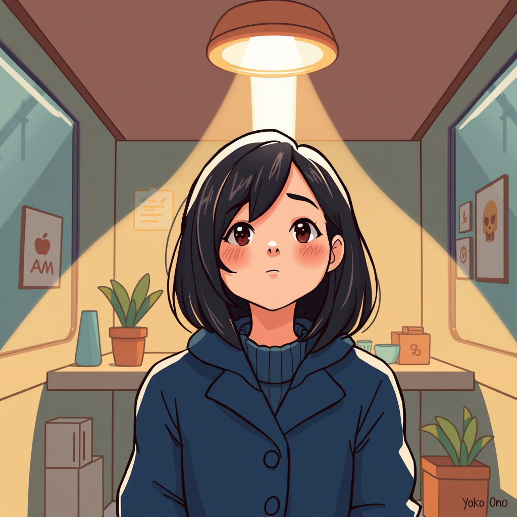 Создай картинку для доходного Блога под названием Без лица. Что бы была голова, но было закрыто лицо