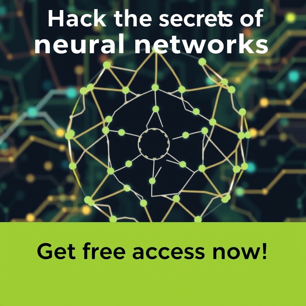 Image for text: "Hack the secrets of neural networks - Get free access now!"