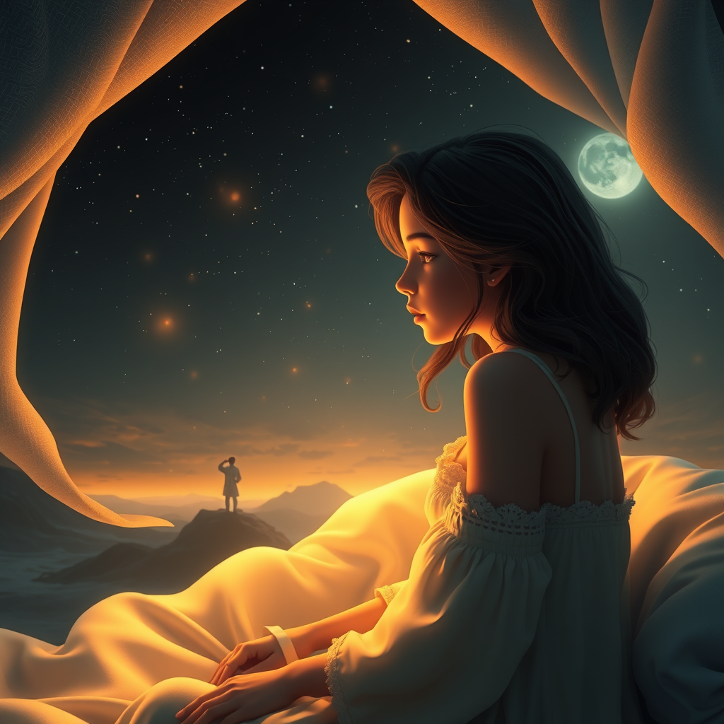 A girl has a dream at night in which her boyfriend invites her to run away with him to the "End of the Earth."