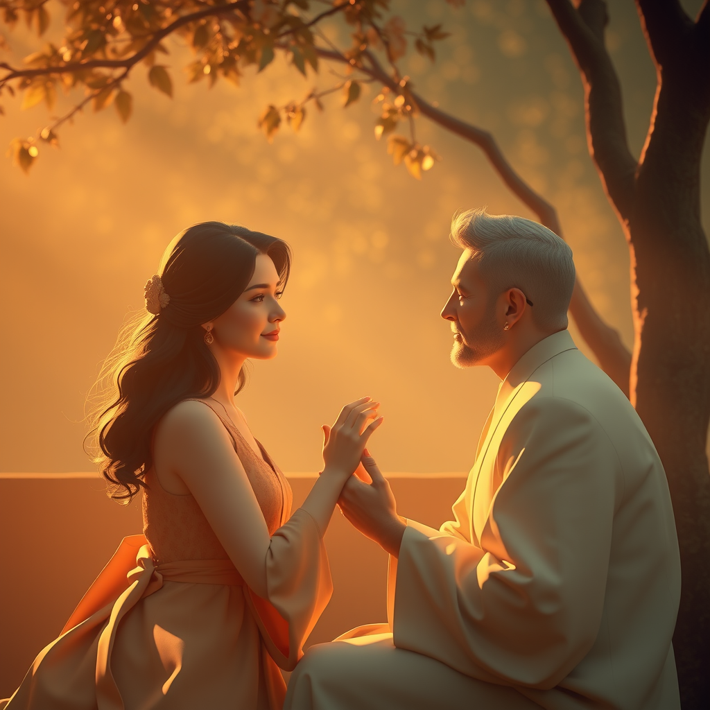 How to find harmony in life. Negative: The people in the picture should be ordinary.