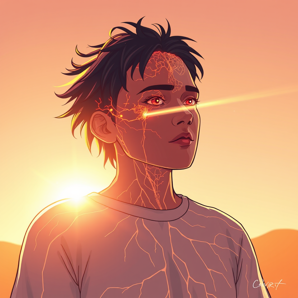 Draw a cover photo for the NeuroVizArt channel.