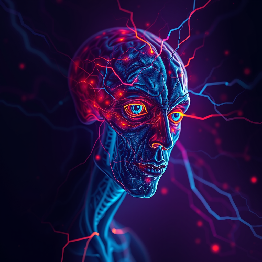 Draw a cover photo for the NeuroVizArt channel.