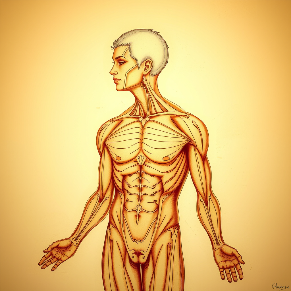 The importance of feedback for personal growth. A drawing with correct human physiology and no captions. The importance of feedback for personal growth. A drawing with correct human physiology and no captions.